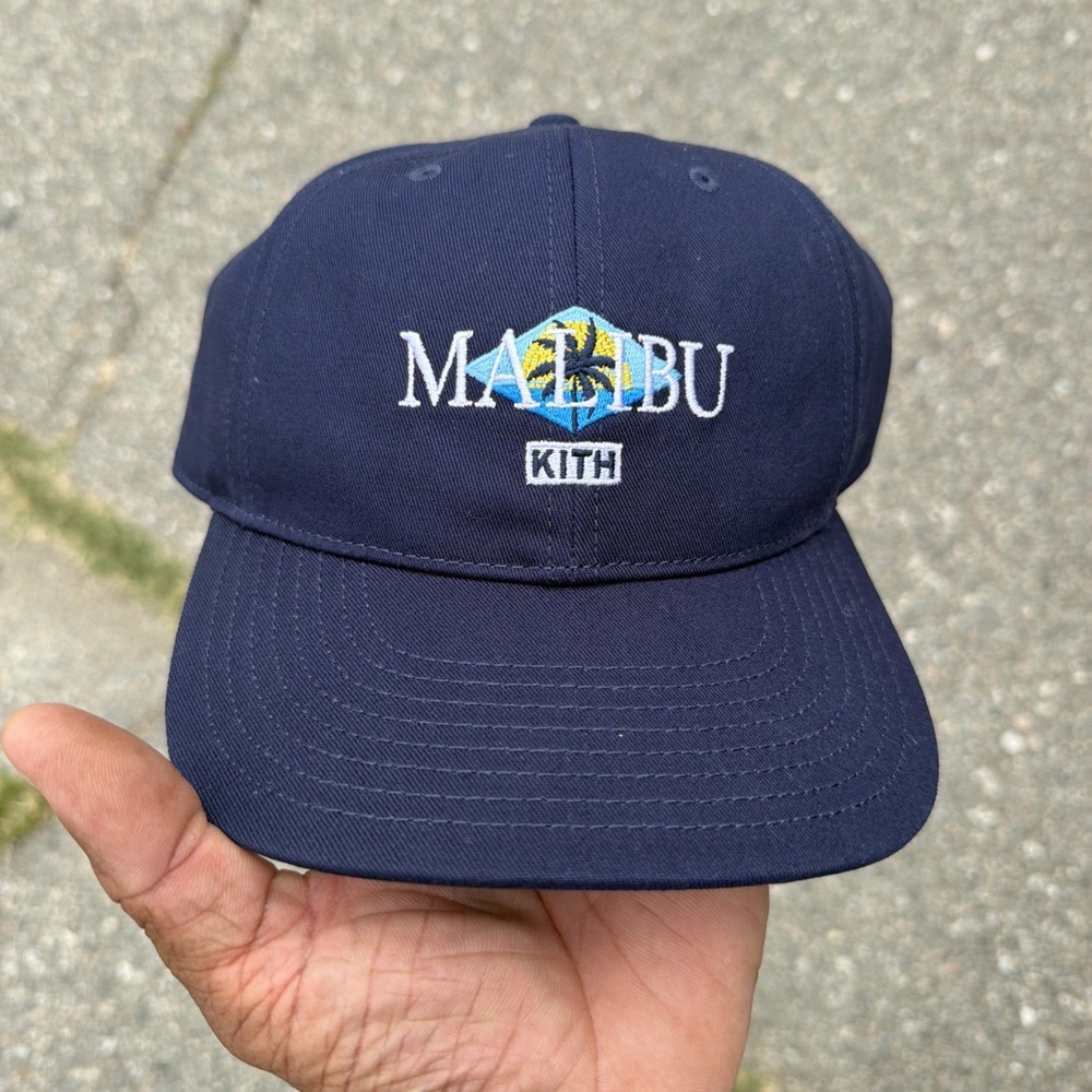 Kith Malibu Palm Snapback Hat - Nocturnal Brand New With Tags